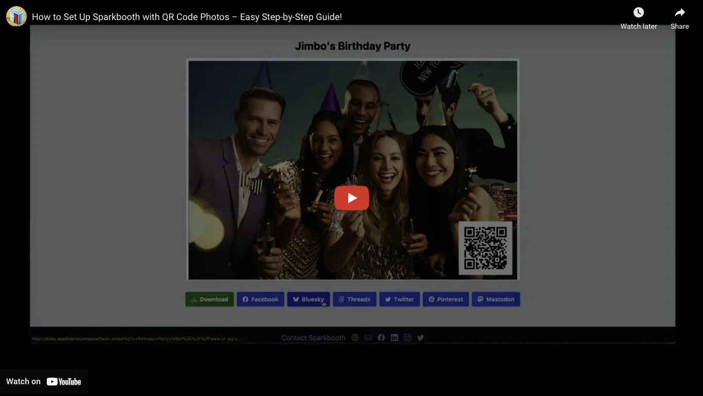 Click to play getting started video